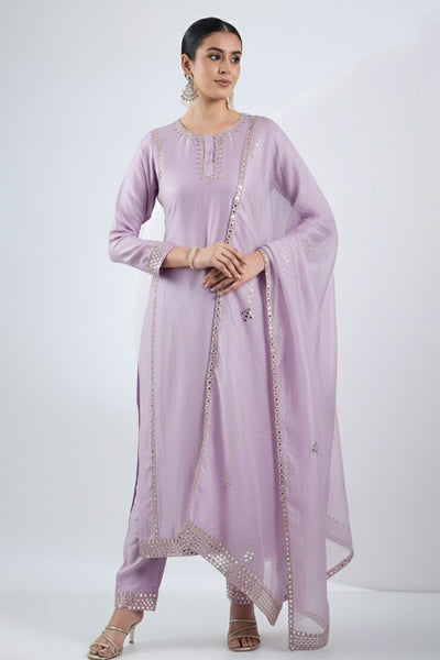 Lilac Kurta Set