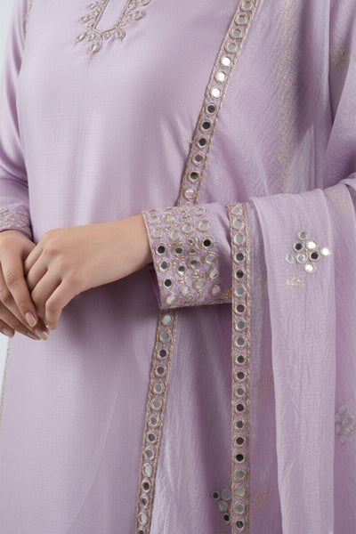Lilac Kurta Set