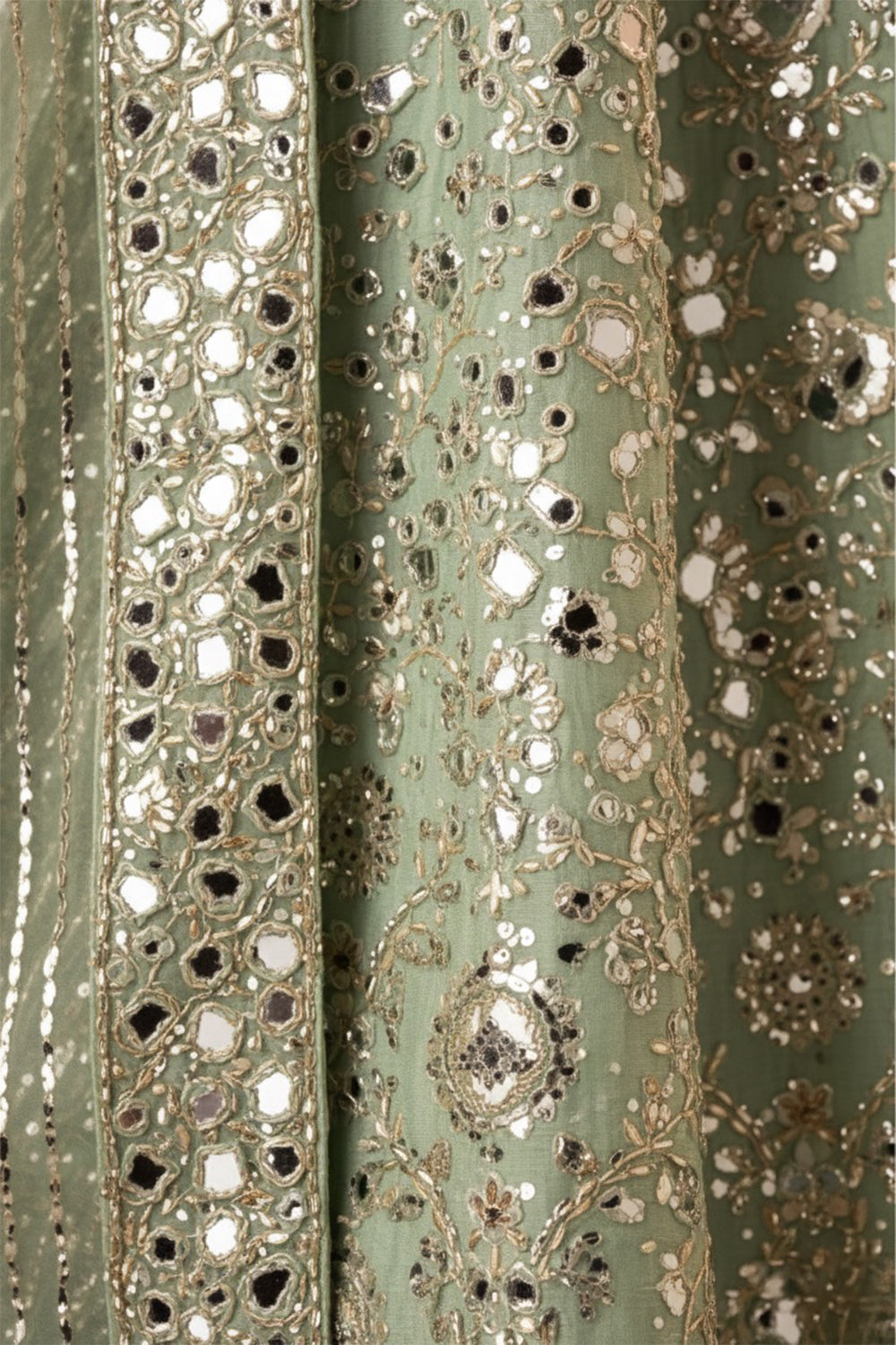 Mint Green Lehenga Set