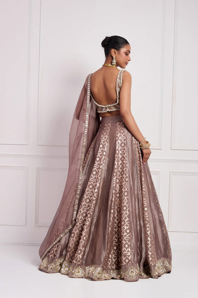 Mocha Mouse Lehenga Set