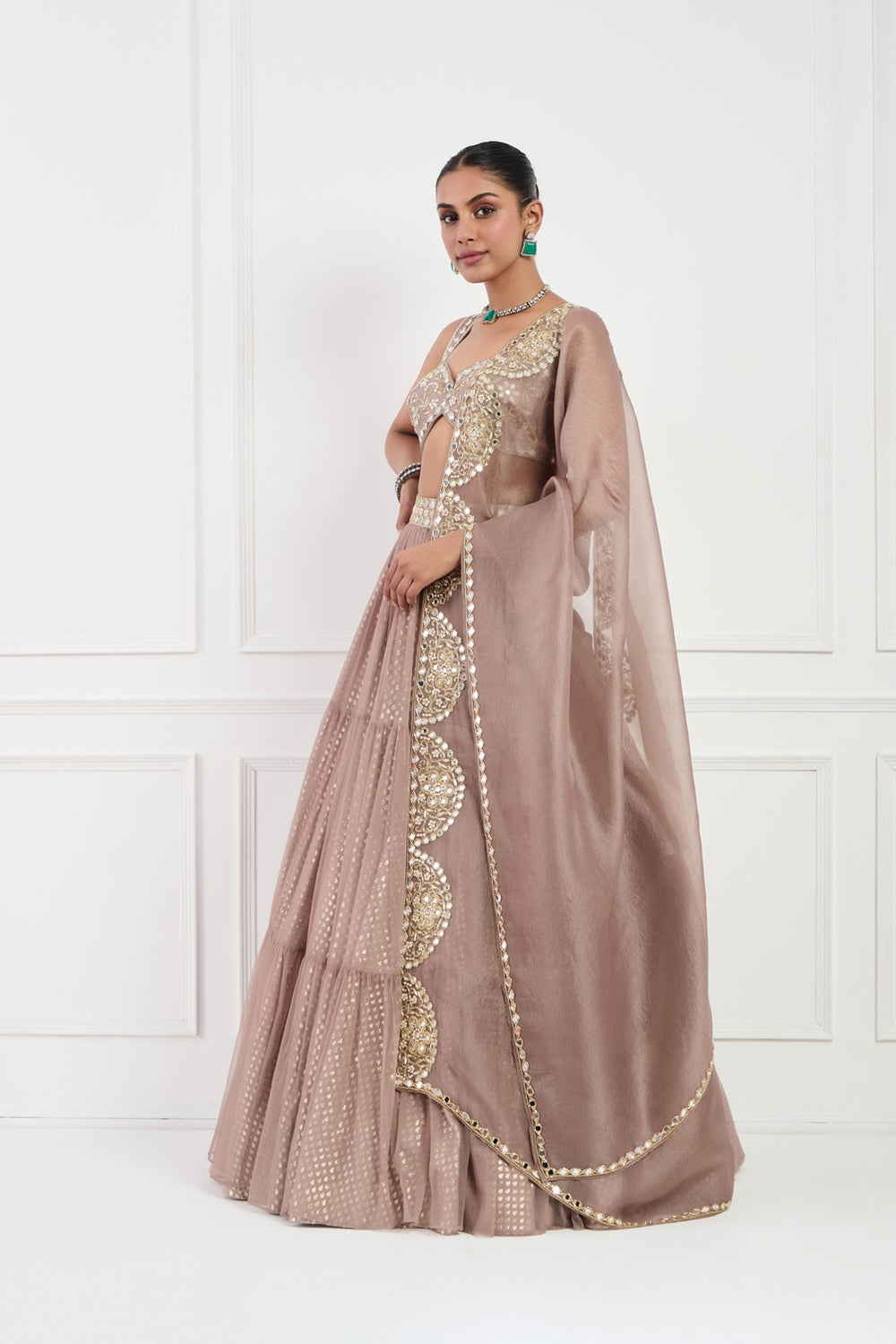 Mocha Muse Lehnga Set