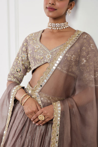 Mocha Muse Lehenga Set