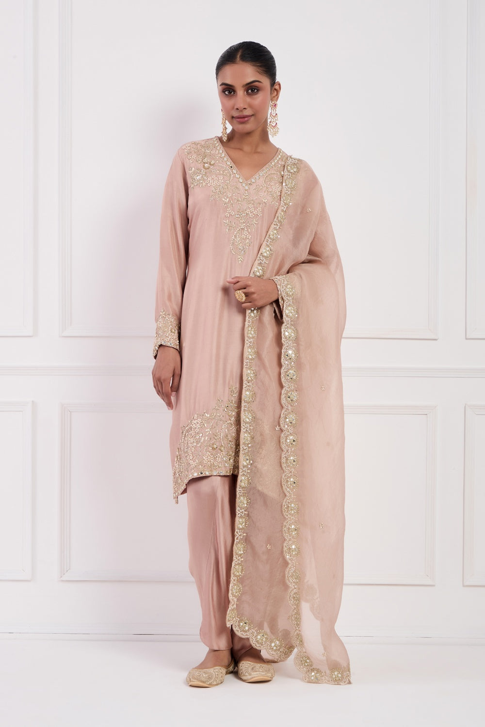 Blush Pink Kurta Set