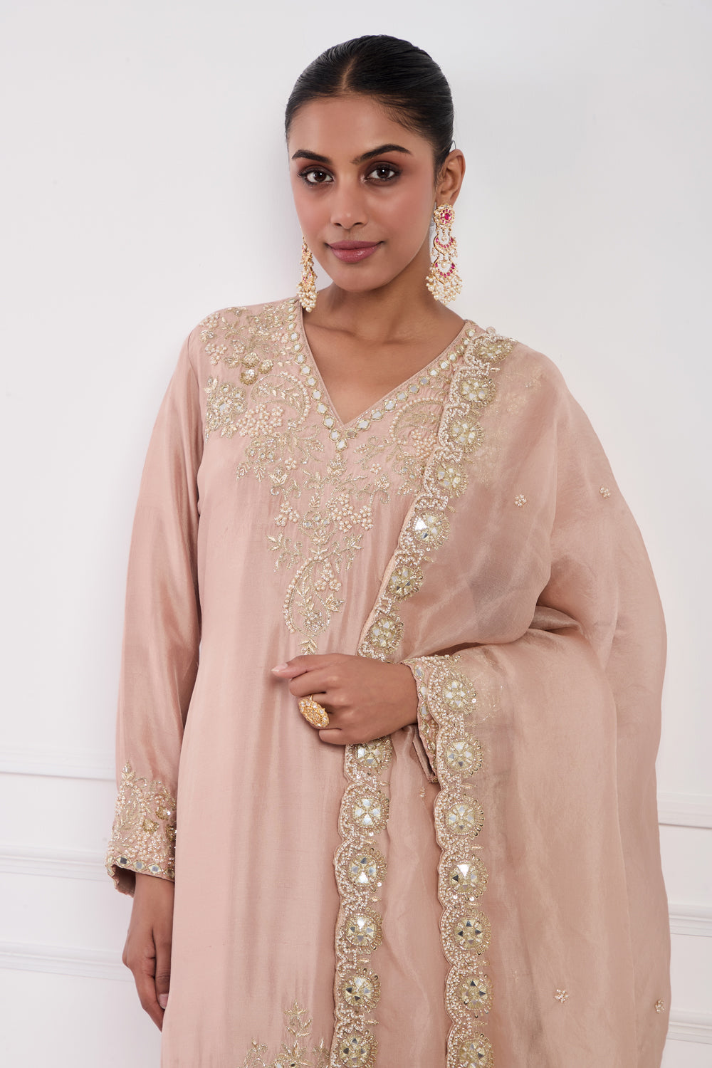 Blush Pink Kurta Set