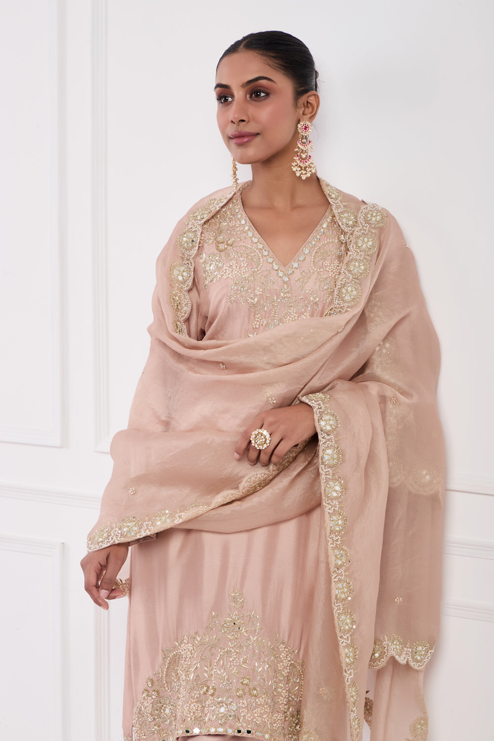 Blush Pink Kurta Set